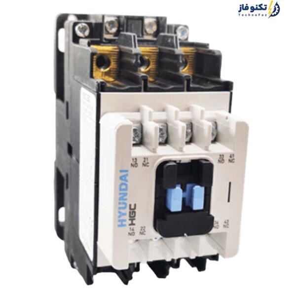 کنتاکتور 100 آمپر هیوندای HGC 100B بوبین 220V