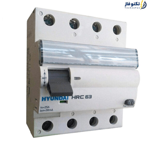 کلید محافظ جان 25 آمپر سه فاز Hyundai