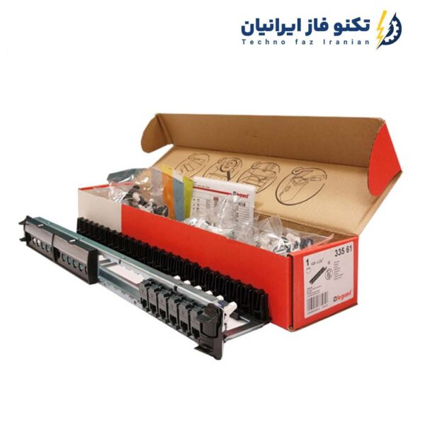 پچ پنل 24 پورت برند لگراند CAT6 UTP وارداتی