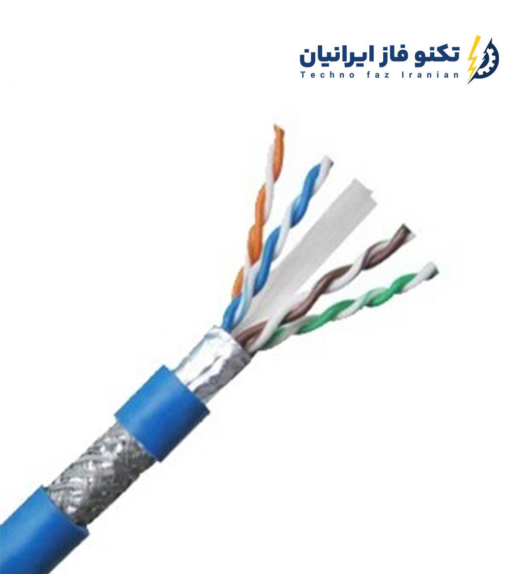 کابل شبکه لگراند CAT6 SFTP تست پیرمننت LSZH (1)