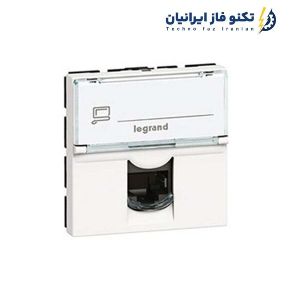 کیستون شبکه لگراند CAT6 SFTP دو ماژول پهن