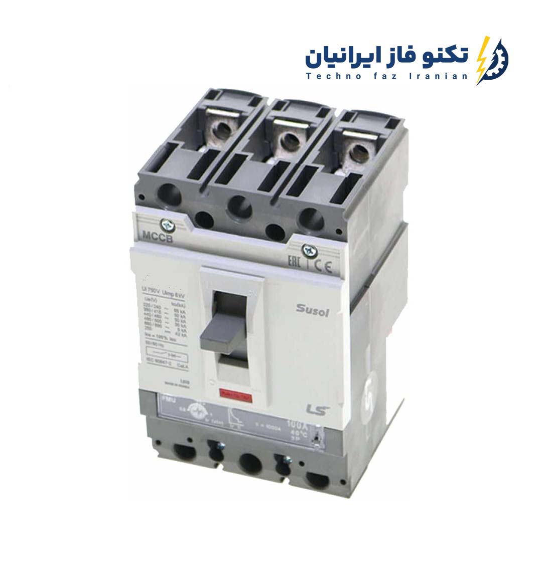 کلید اتوماتیک فیکس 125 آمپر برند Ls سه پل