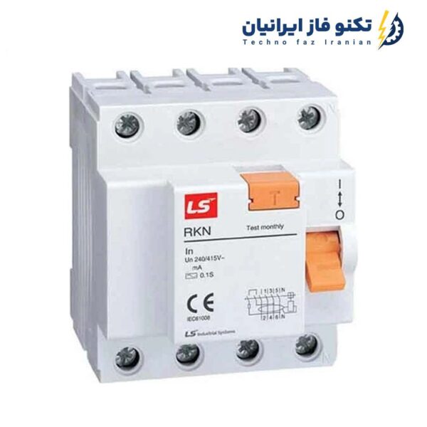 کلید محافظ جان با جریان 25 آمپر سه فاز Ls ال اس